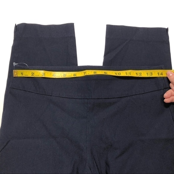 Estelle & Finny Navy Blue Ankle Pants Sz 6 - Picture 5 of 8
